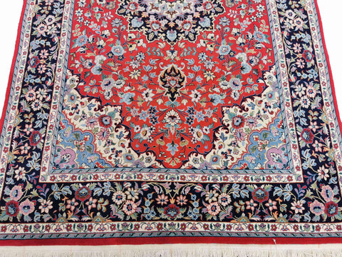 305 x 198 cm Ardakan Traditional Red Large Rug - Rugoutlet