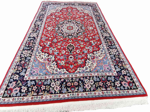 305 x 198 cm Ardakan Traditional Red Large Rug - Rugoutlet