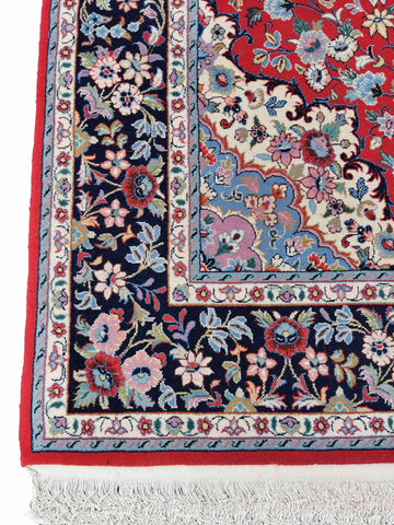 305 x 198 cm Ardakan Traditional Red Large Rug - Rugoutlet
