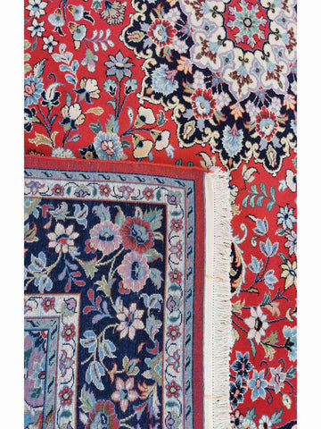 305 x 198 cm Ardakan Traditional Red Large Rug - Rugoutlet