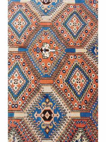 305 x 205 cm Yalameh Tribal Orange Large Rug - Rugoutlet