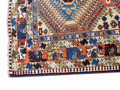 305 x 205 cm Yalameh Tribal Orange Large Rug - Rugmaster