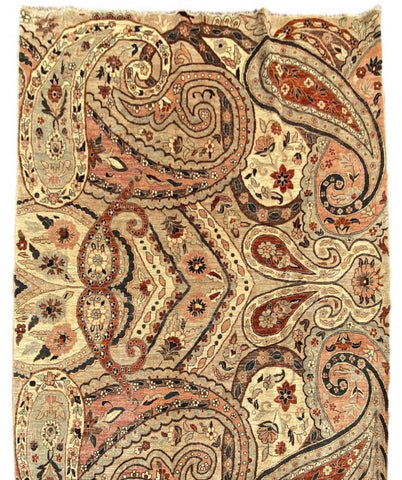 305 x 246 cm Natural dye Modern Yellow Large Rug - Rugmaster