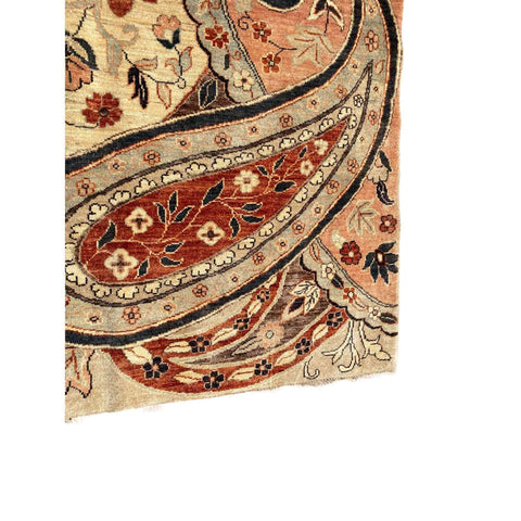 305 x 246 cm Natural dye Modern Yellow Large Rug - Rugmaster