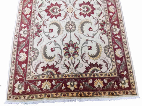 306 x 197 cm Indo-Ziegler Antique Red Large Rug - Rugoutlet