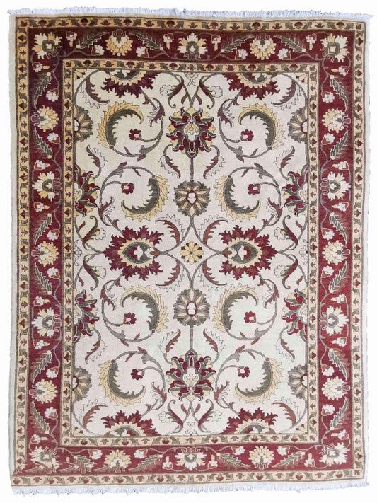 306 x 197 cm Indo-Ziegler Antique Red Large Rug - Rugoutlet