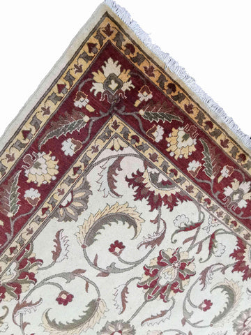 306 x 197 cm Indo-Ziegler Antique Red Large Rug - Rugoutlet