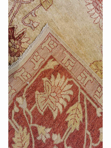 307 x 204 cm Ziegler Antique Yellow Large Rug - Rugoutlet