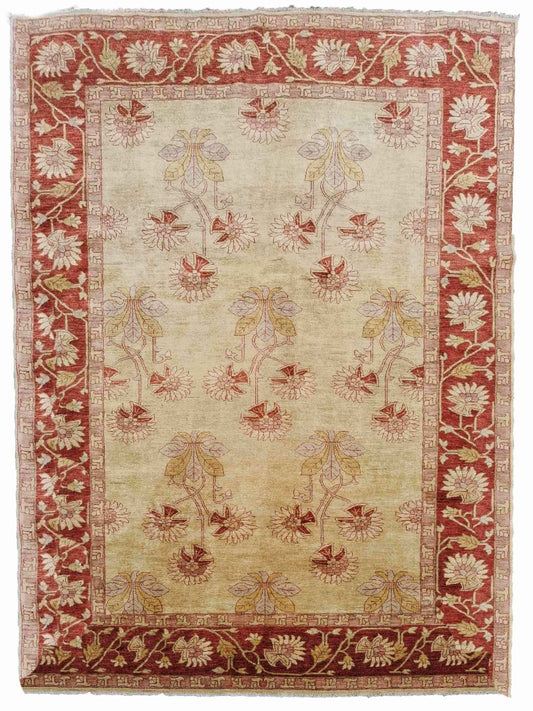 307 x 204 cm Ziegler Antique Yellow Large Rug - Rugmaster