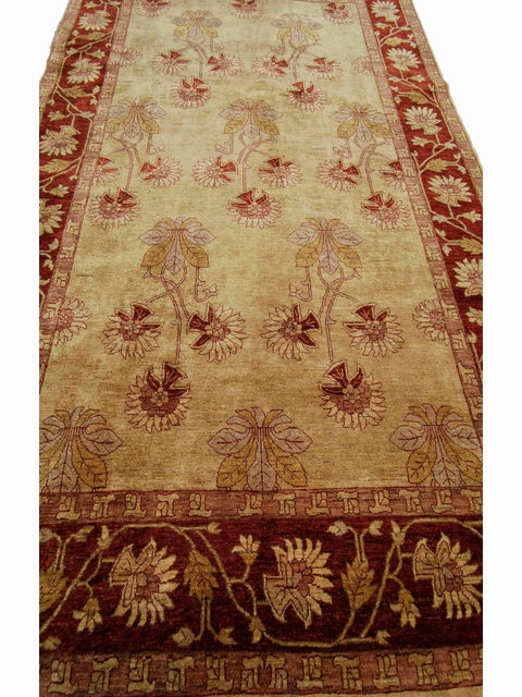 307 x 204 cm Ziegler Antique Yellow Large Rug - Rugoutlet