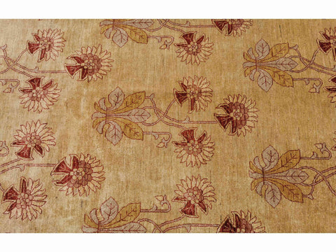 307 x 204 cm Ziegler Antique Yellow Large Rug - Rugoutlet