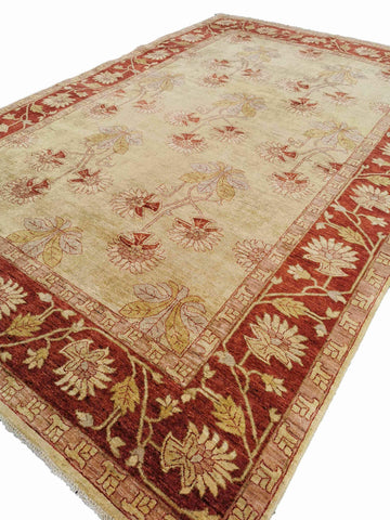 307 x 204 cm Ziegler Antique Yellow Large Rug - Rugoutlet
