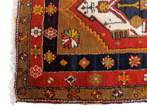 307 x 95 cm Anatolian Red Rug - Rugoutlet