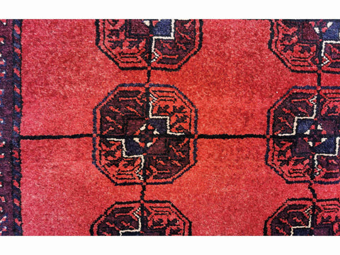 310 x 168 cm Afghan Tribal Red Large Rug - Rugoutlet