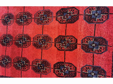 310 x 168 cm Afghan Tribal Red Large Rug - Rugoutlet