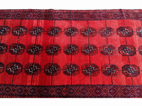 310 x 168 cm Afghan Tribal Red Large Rug - Rugoutlet