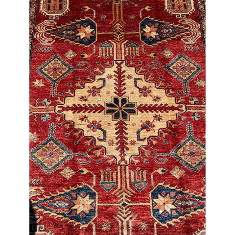 310 x 202 cm Fine Kazak Modern Red Large Rug - Rugmaster