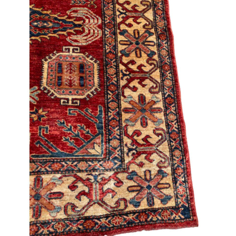 310 x 202 cm Fine Kazak Modern Red Large Rug - Rugmaster