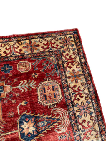 310 x 202 cm Fine Kazak Modern Red Large Rug - Rugmaster