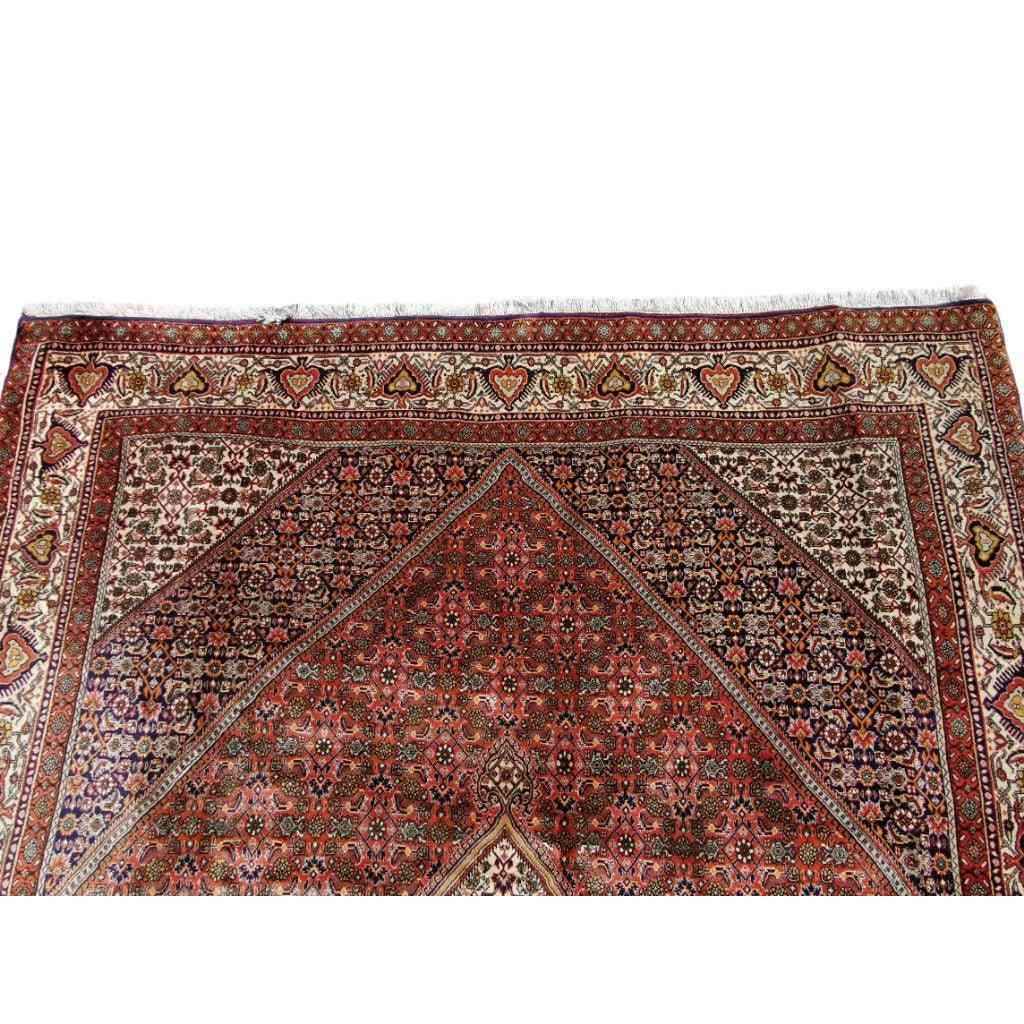 310 x 205 cm Persian Bijar Traditional Red Large Rug - Rugoutlet