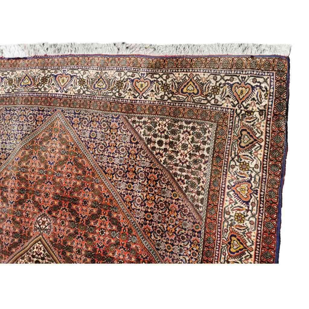 310 x 205 cm Persian Bijar Traditional Red Large Rug - Rugmaster