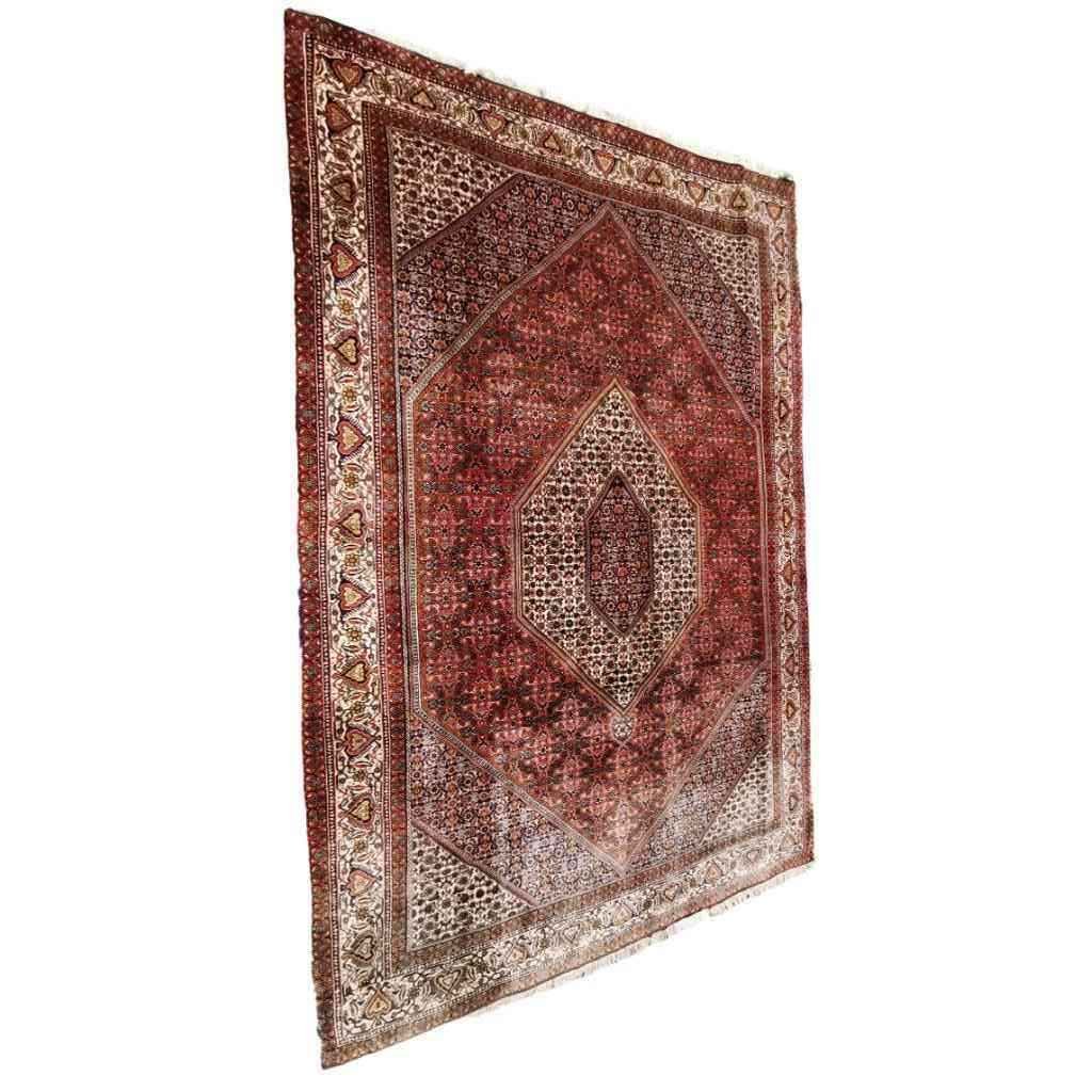 310 x 205 cm Persian Bijar Traditional Red Large Rug - Rugmaster