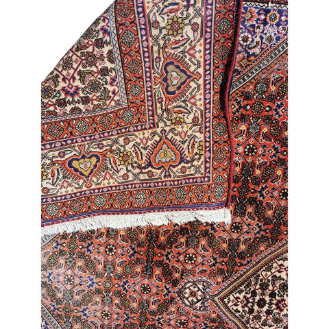 310 x 205 cm Persian Bijar Traditional Red Large Rug - Rugmaster