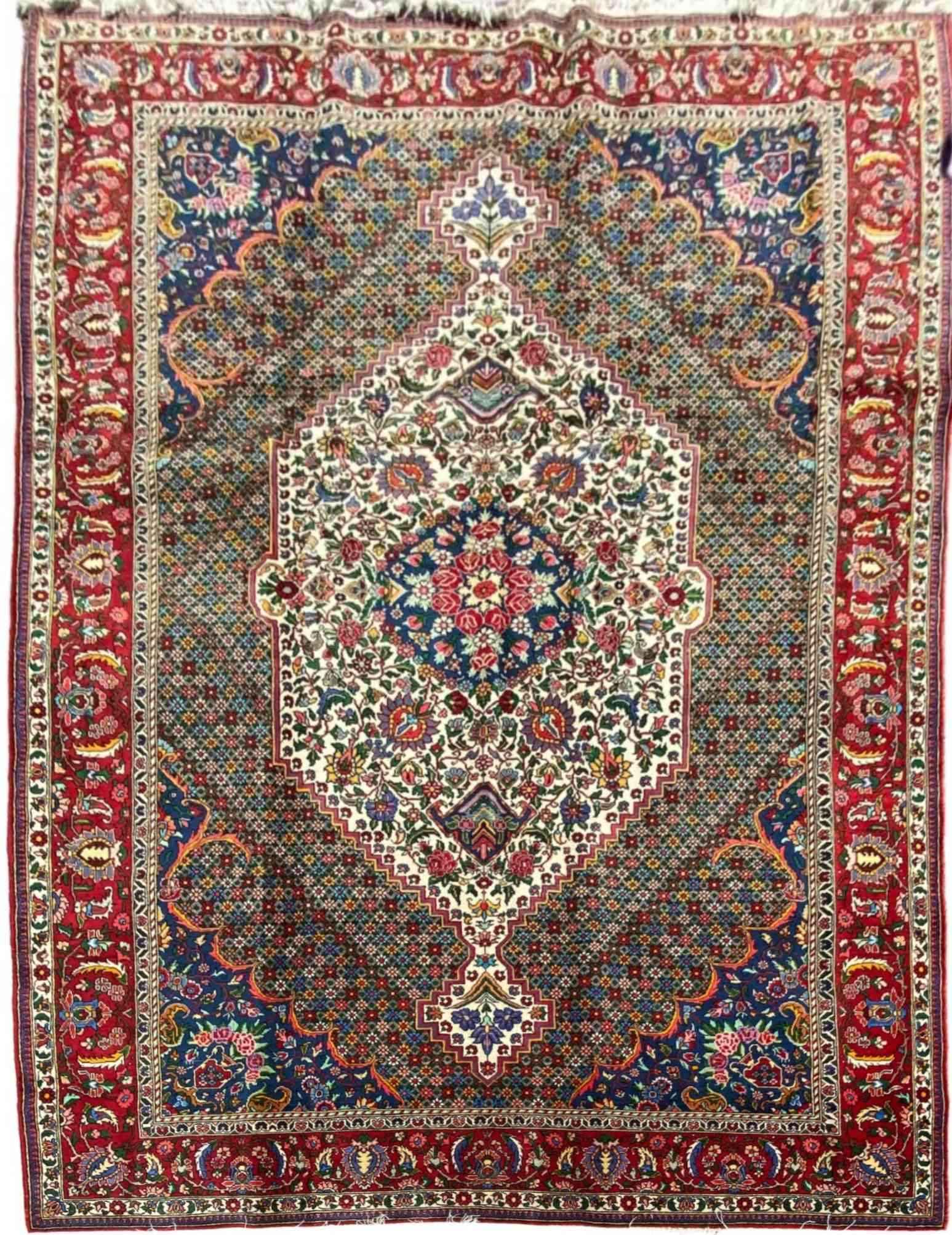 310 x 210 cm Persian Bakhtiar Traditional Brown Large Rug - Rugoutlet