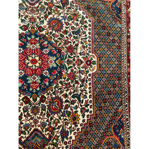 310 x 210 cm Persian Bakhtiar Traditional Brown Large Rug - Rugmaster