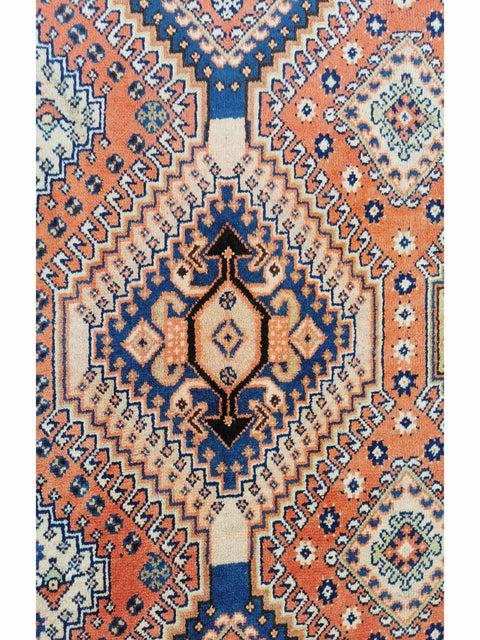 314 x 208 cm Yalameh Tribal Orange Large Rug - Rugoutlet