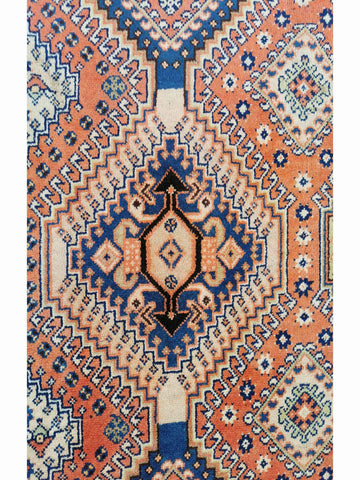 314 x 208 cm Yalameh Tribal Orange Large Rug - Rugoutlet