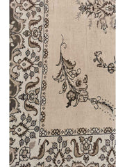 320 x 266 cm Old Tabriz Traditional White Large Rug - Rugoutlet