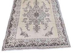 320 x 266 cm Old Tabriz Traditional White Large Rug - Rugoutlet