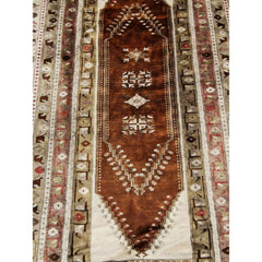 328 x 208 cm Old Turkish Milas Tribal Tribal Yellow Large Rug - Rugoutlet