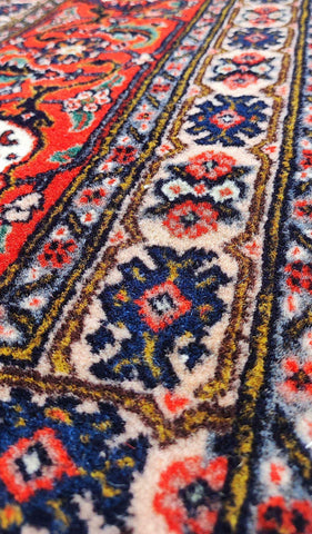 330 x 226 cm Fine Persian Bidjar Red Traditional Red Large Rug - Rugoutlet