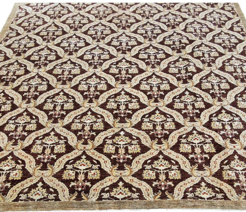 330 x 240 cm Ziegler Geometric Yellow Large Rug - Rugoutlet