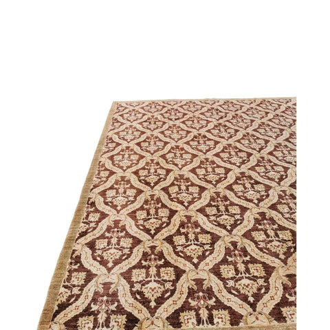330 x 240 cm Ziegler Geometric Yellow Large Rug - Rugoutlet