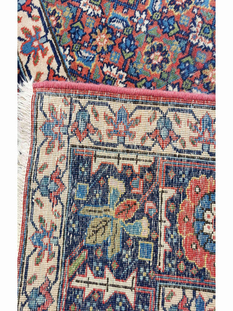 332 x 230 cm Fine Old Tabriz Traditional Red Large Rug - Rugoutlet