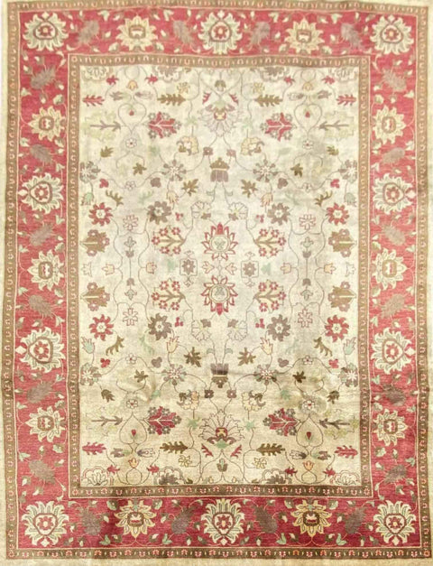 342 x 215 cm Ziegler Antique Beige Large Rug - Rugmaster