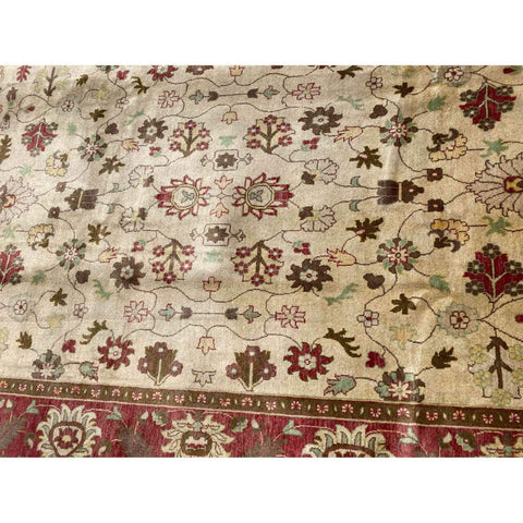 342 x 215 cm Ziegler Antique Beige Large Rug - Rugmaster