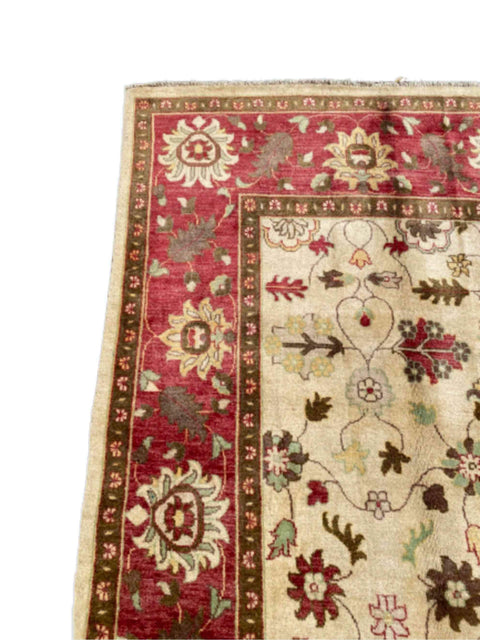 342 x 215 cm Ziegler Antique Beige Large Rug - Rugmaster