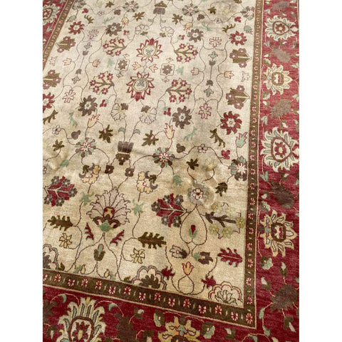 342 x 215 cm Ziegler Antique Beige Large Rug - Rugmaster
