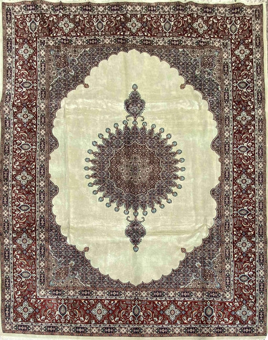 345 x 252 cm Persian Mood Traditional Yellow Large Rug - Rugoutlet