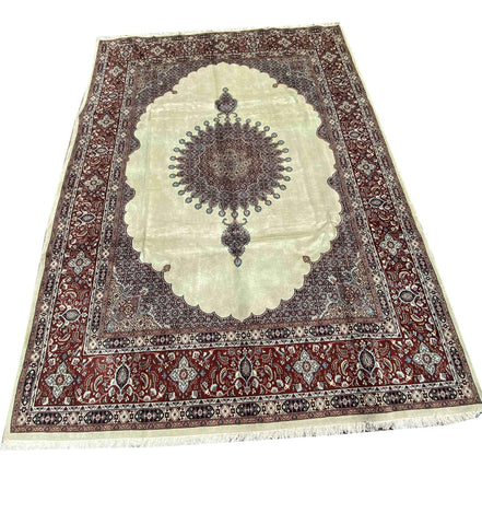 345 x 252 cm Persian Mood Traditional Yellow Large Rug - Rugmaster