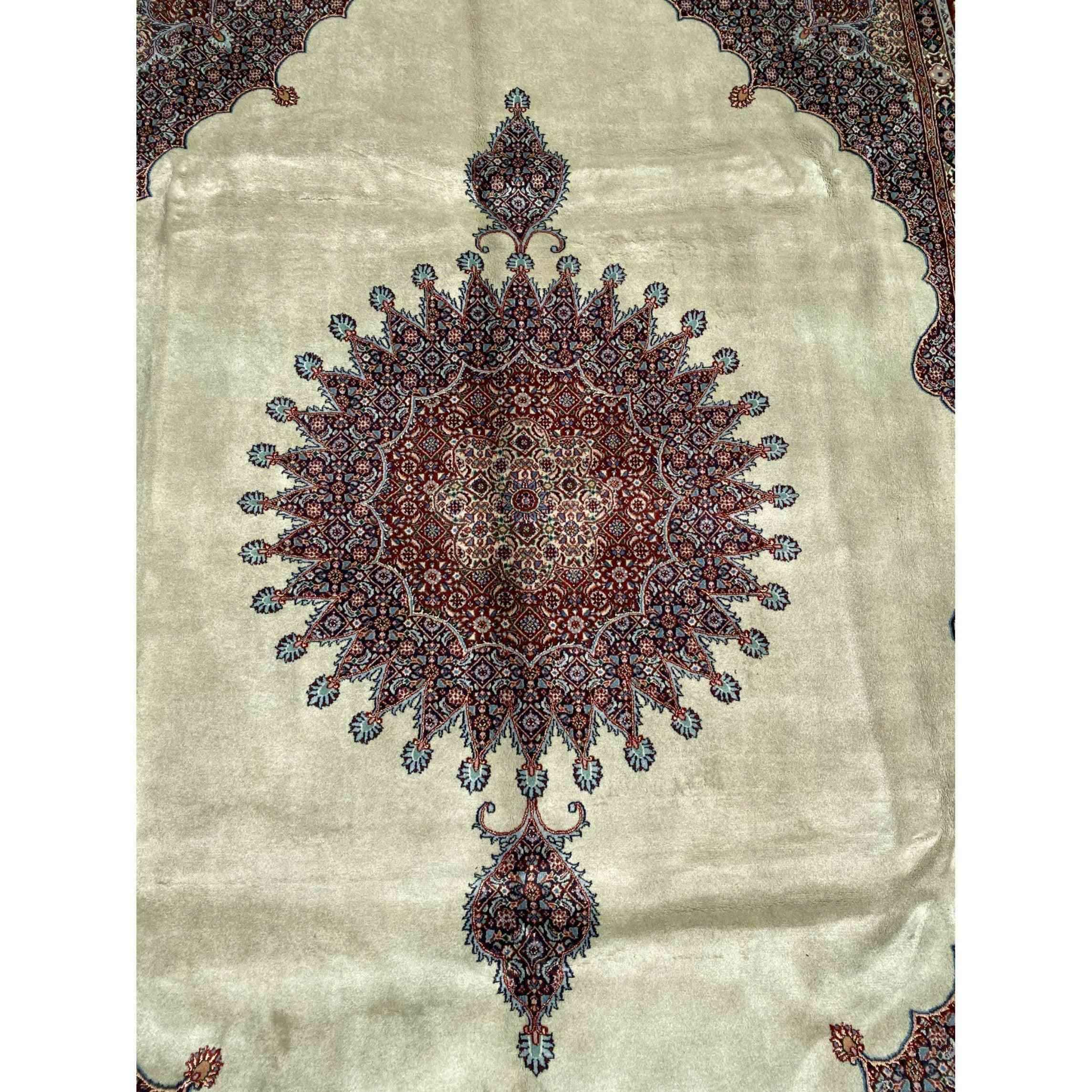 345 x 252 cm Persian Mood Traditional Yellow Large Rug - Rugmaster