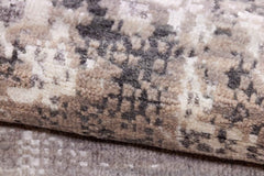 348x348 cm Indian Wool/Viscose Multicolor Rug-840232 - Rugmaster