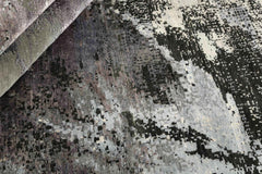 355 x 355 cm Indian Wool/Viscose Beige Rug-840232 - Rugmaster