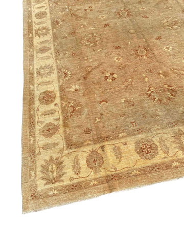 357 x 278 cm Ziegler Antique Gold Large Rug - Rugoutlet