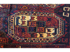 365 x 110 cm Afghan Tribal Red Rug - Rugmaster