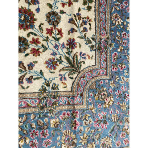 366 x 260 cm Persian Kerman Traditional Yellow Rug - Rugmaster